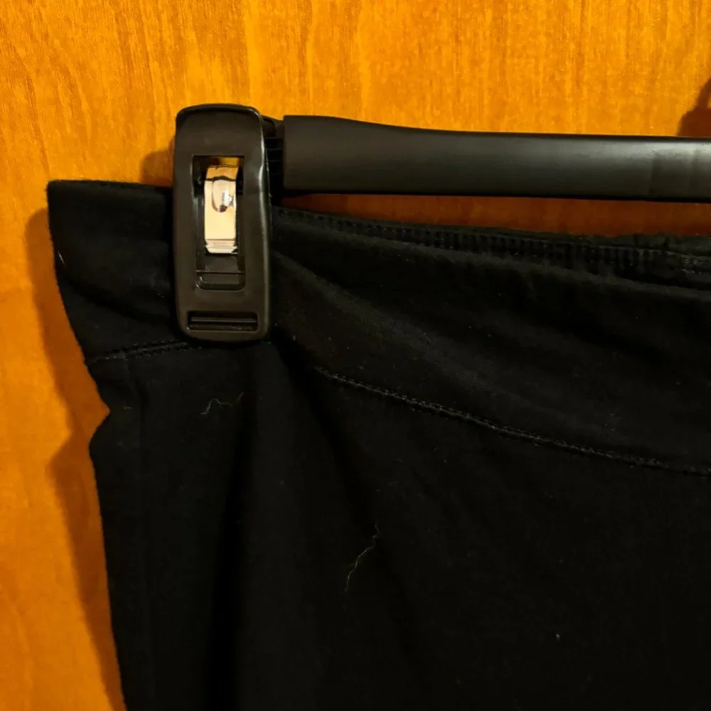 Danskin Women Black Athletic Activewear Leggings with‎ Pockets - Size M